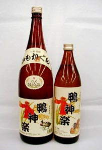 鴨神楽焼酎芋焼酎